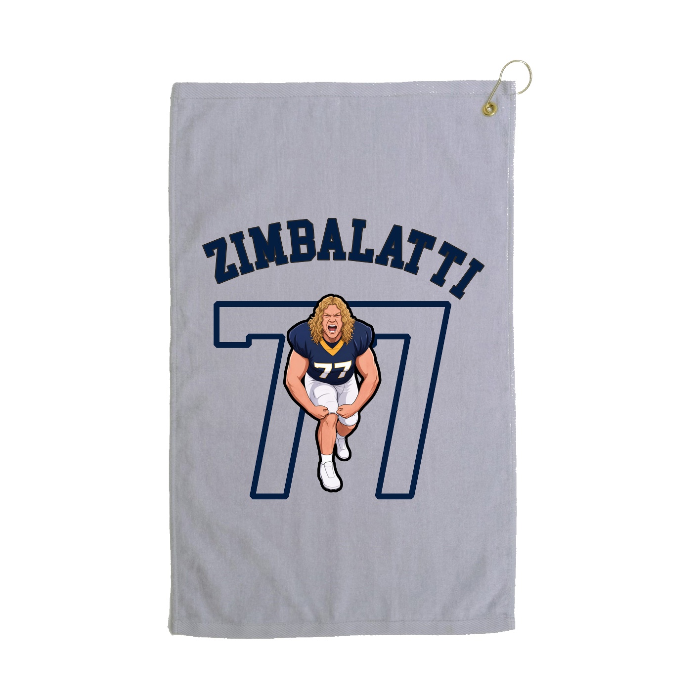 Golf Towel — Shirsey Arch in Grey