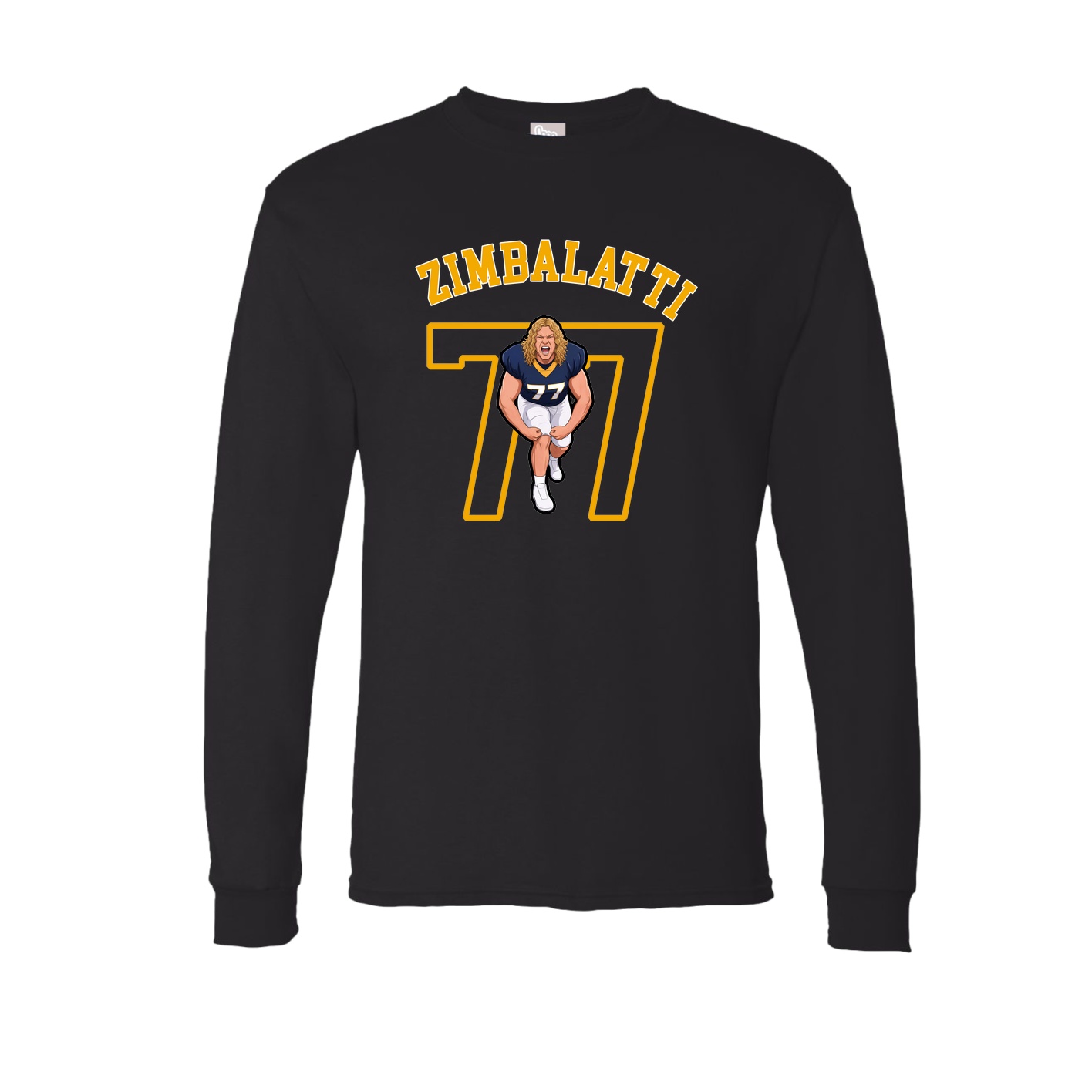 Long Sleeve Tee — Shirsey Arch in Black