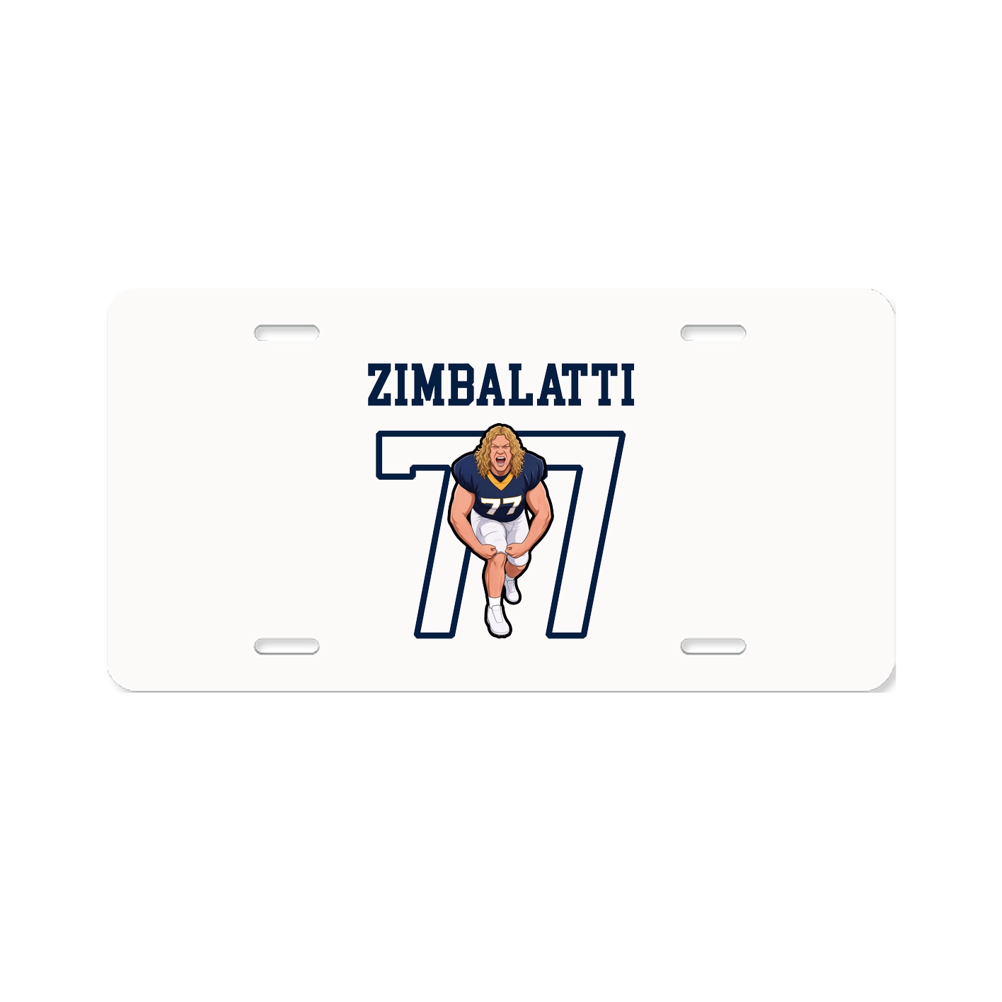 License Plate — Shirsey in Classic