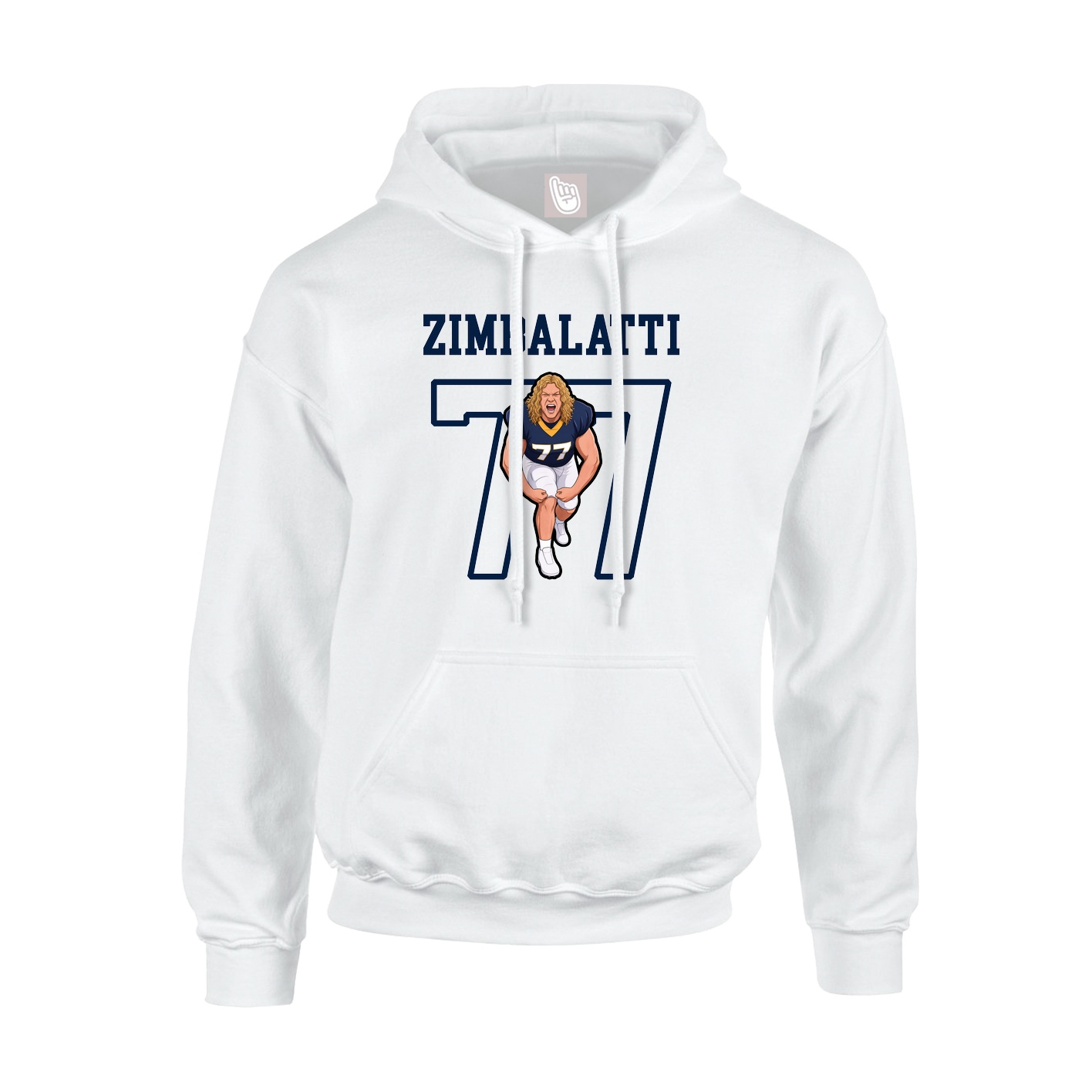Youth Hoodie — Shirsey in White