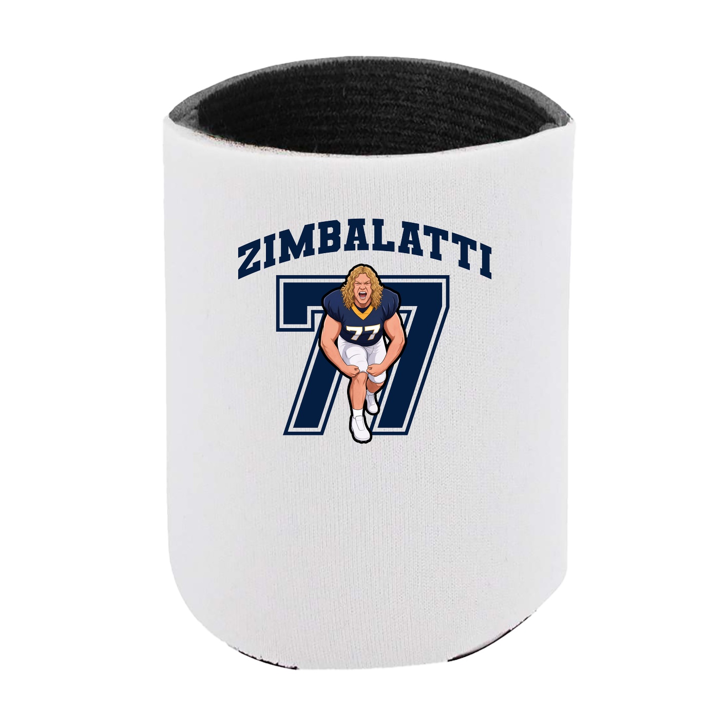 Can Holder — Number in White