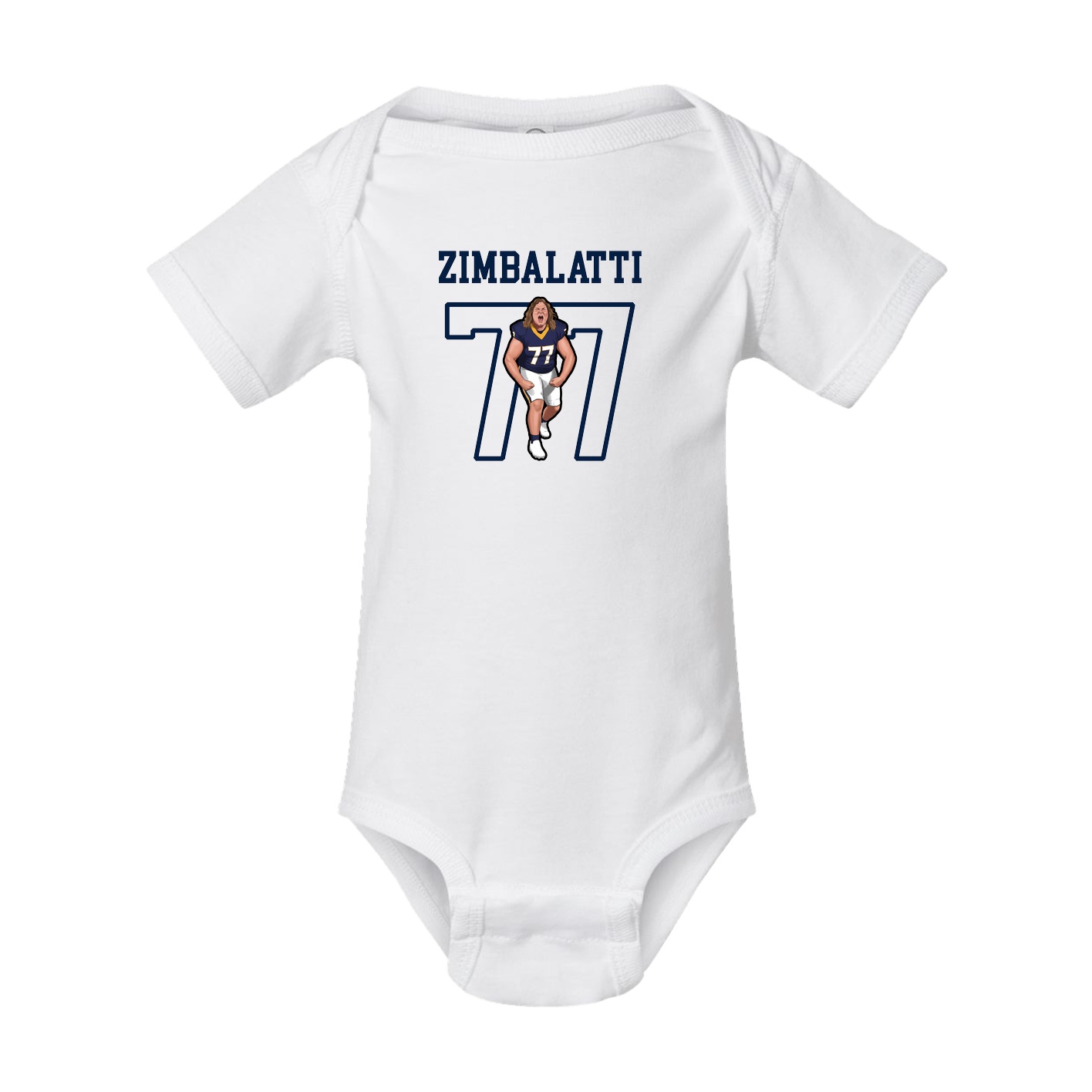 Baby Onesie — Shirsey in White