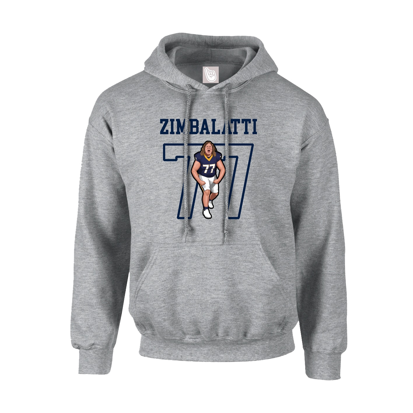 Youth Hoodie — Shirsey in Grey