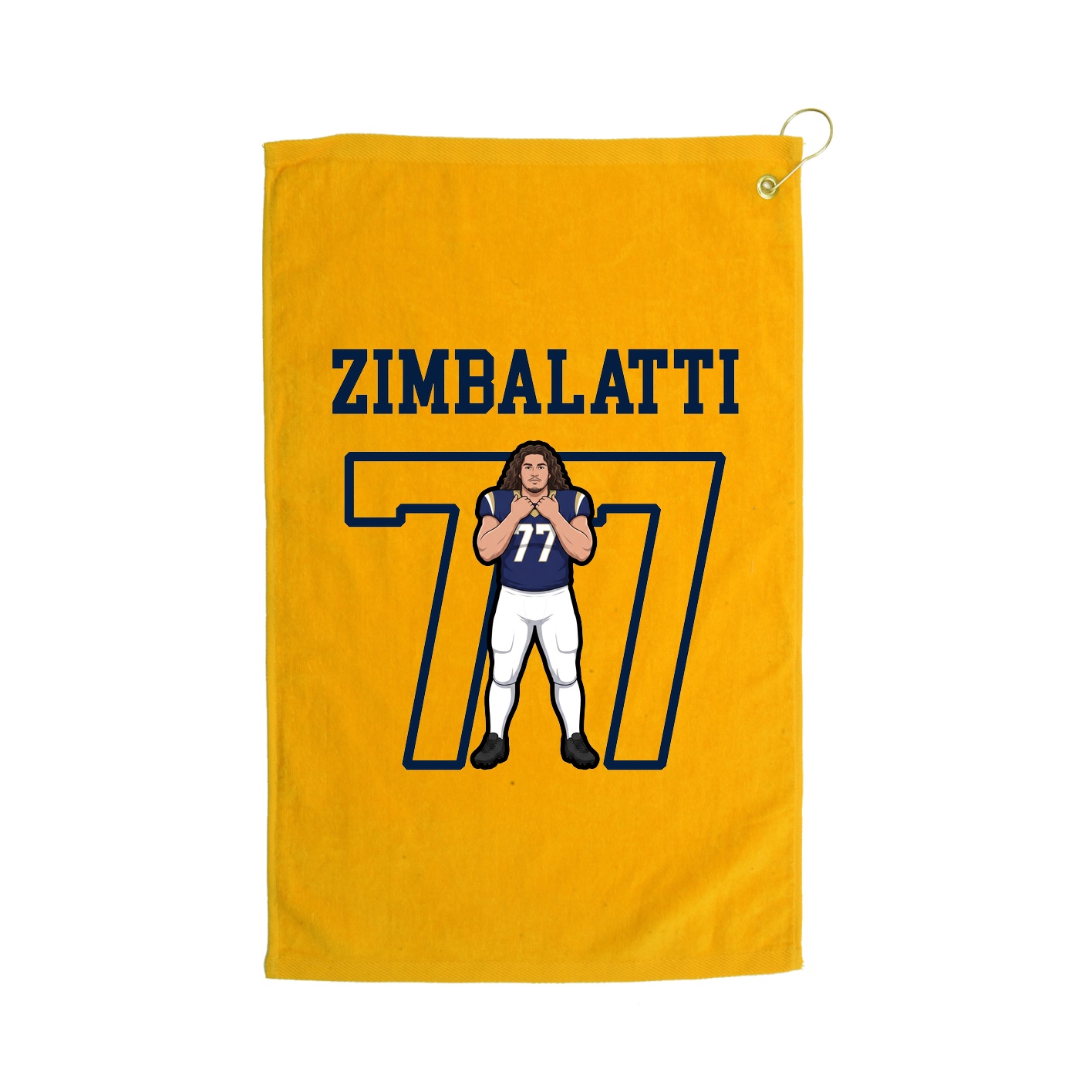Golf Towel — Shirsey in Gold
