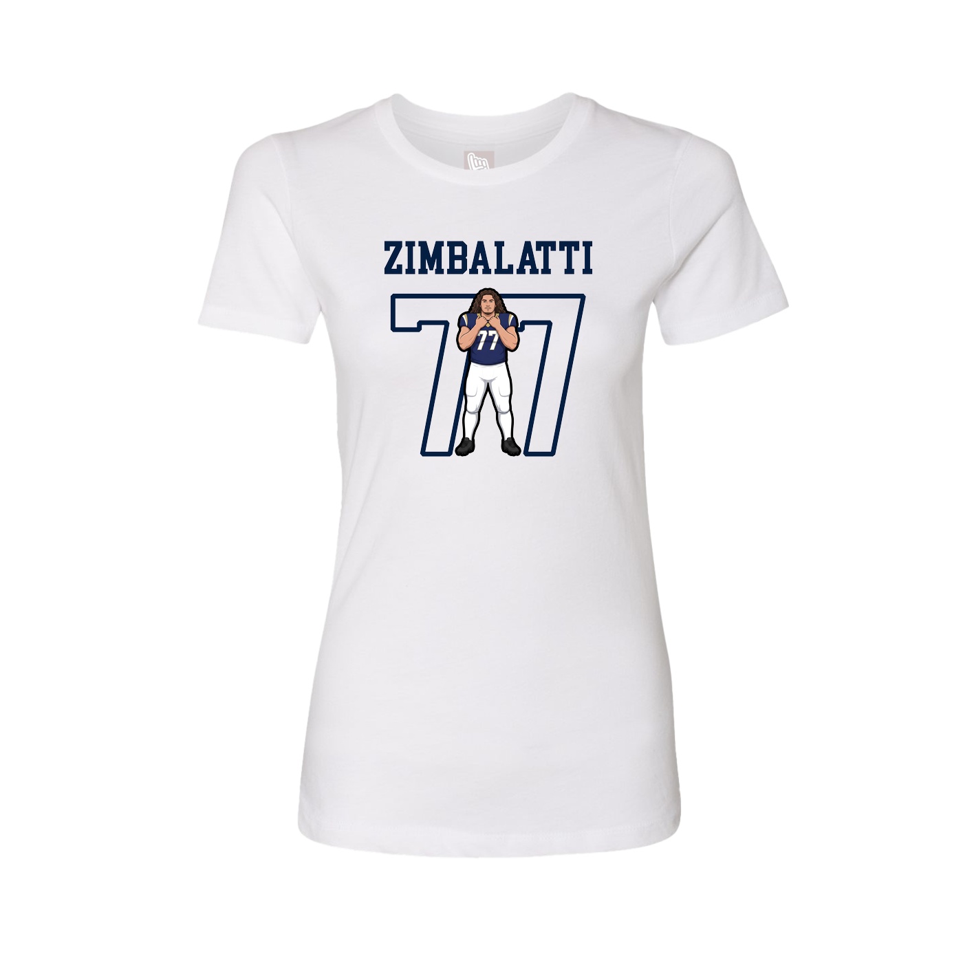 Fitted Women's Tee — Shirsey in White