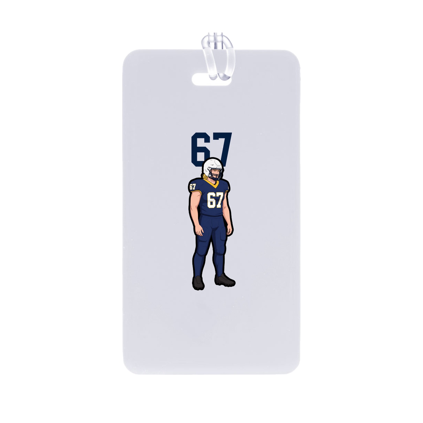 Bag Tag — Number Top in Classic