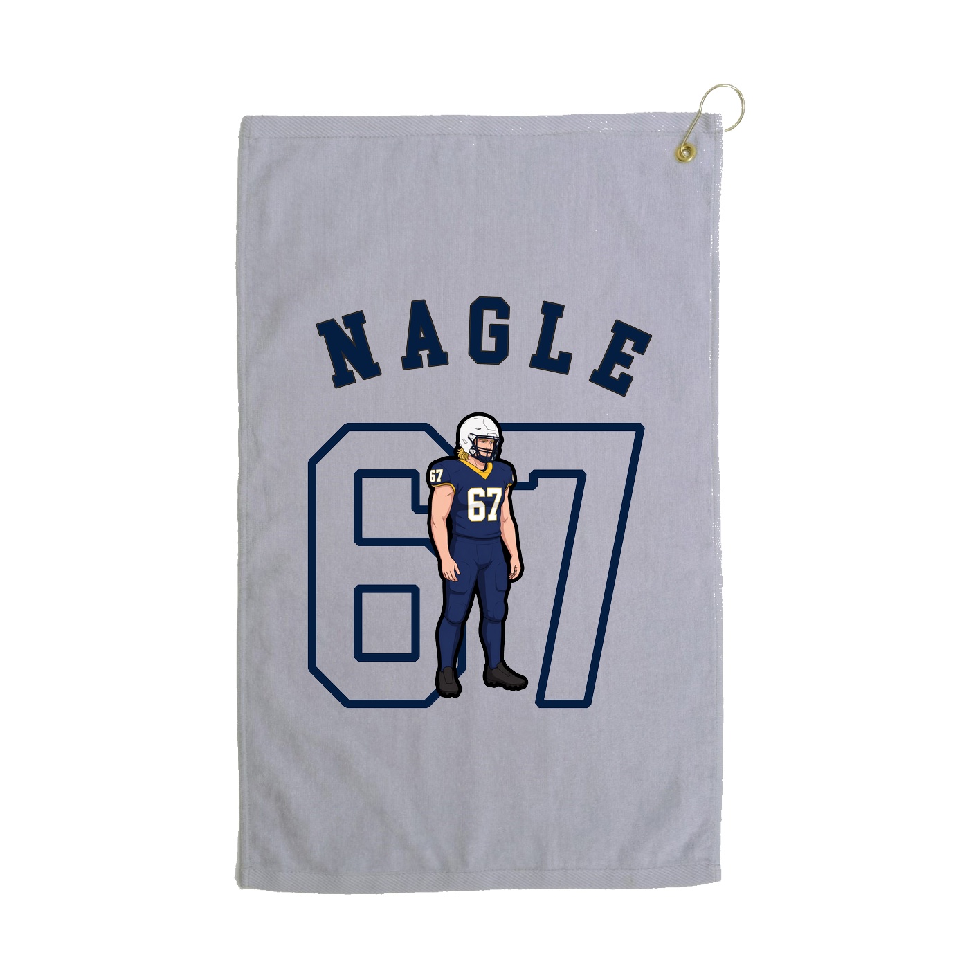 Golf Towel — Shirsey Arch in Grey