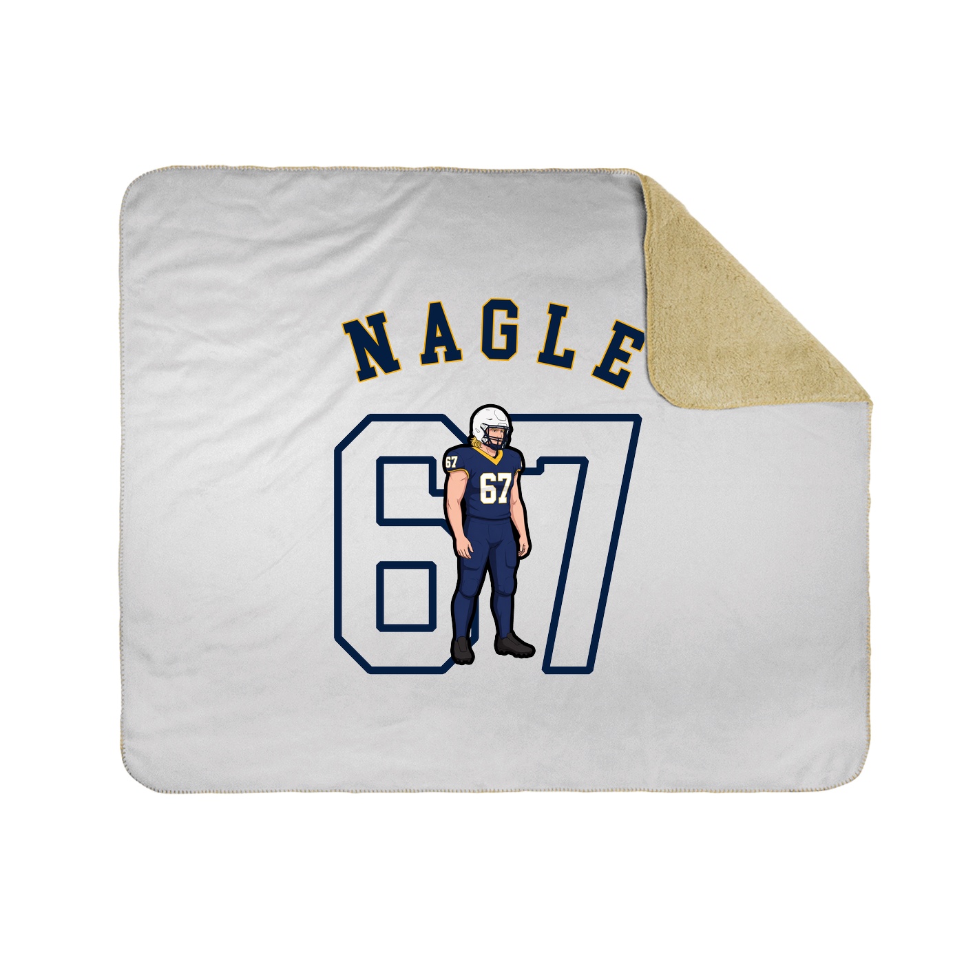Throw Blanket — Shirsey Arch in White