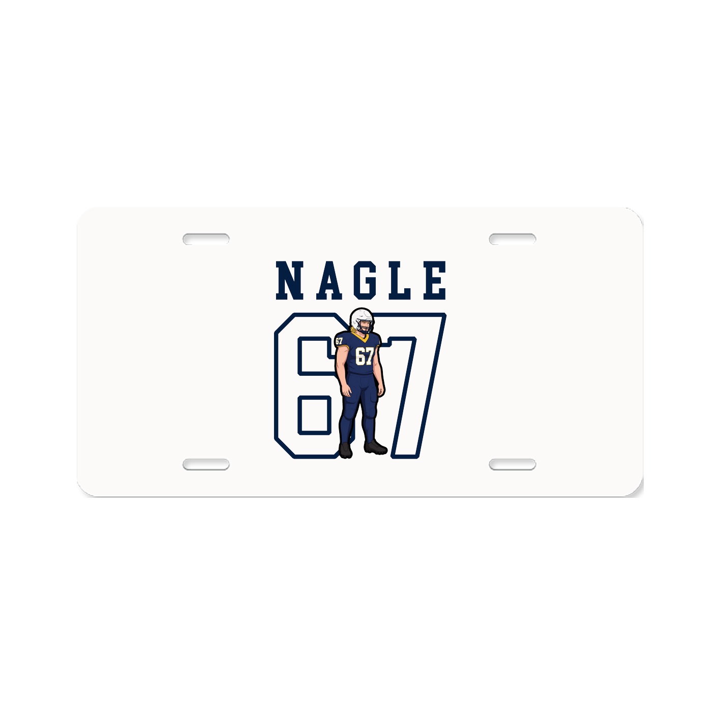 License Plate — Shirsey in Classic