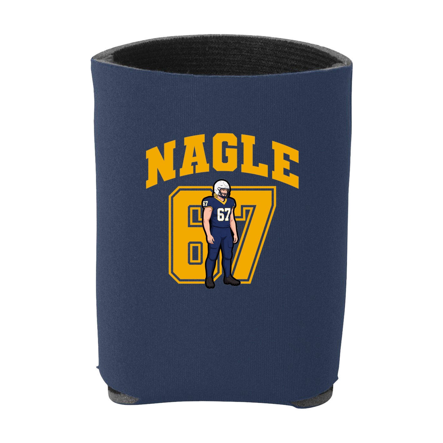 Can Holder — Number in Navy