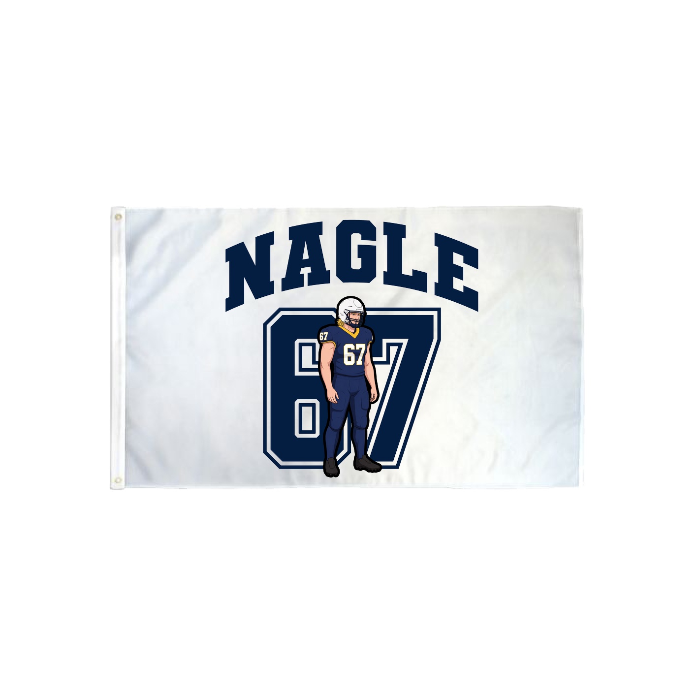 3x5 Flag — Number in Classic