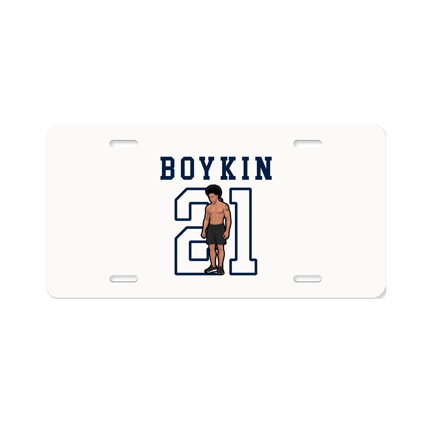 License Plate — Shirsey in Classic
