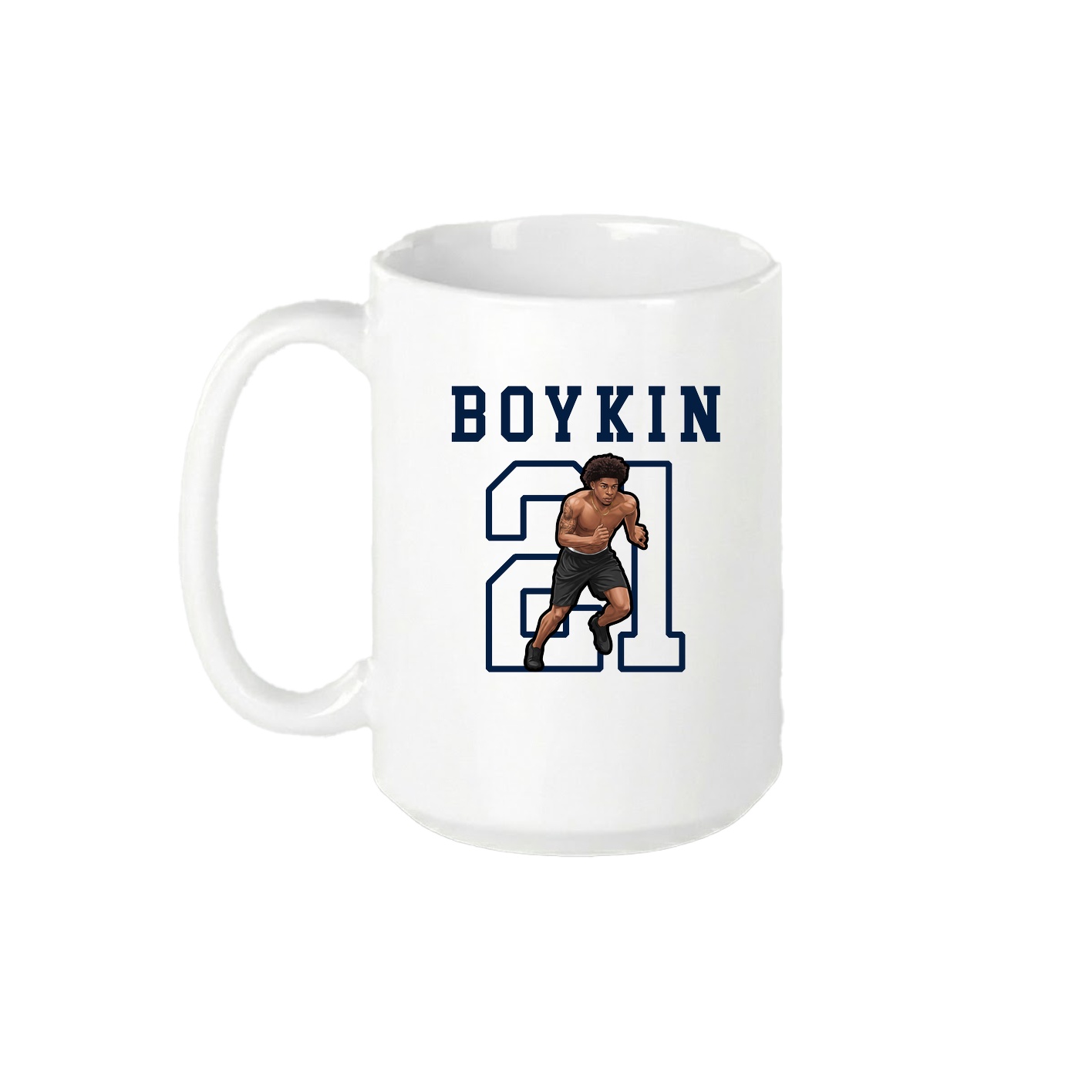 15oz Coffee Mug — Shirsey in White