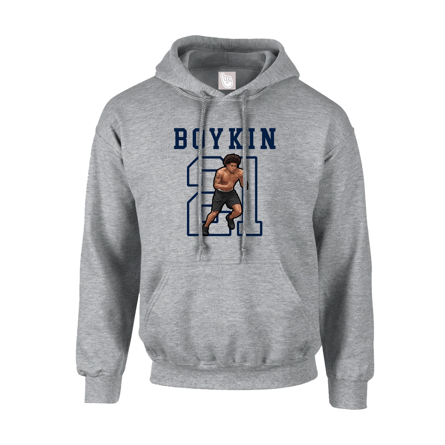 Hoodie — Shirsey in Grey