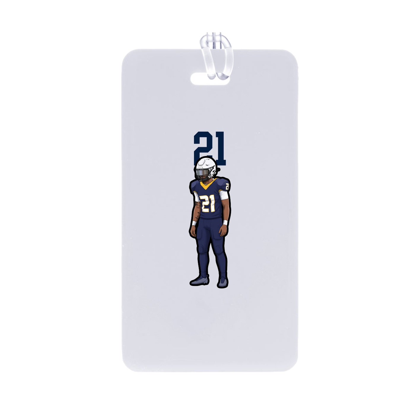 Bag Tag — Number Top in Classic