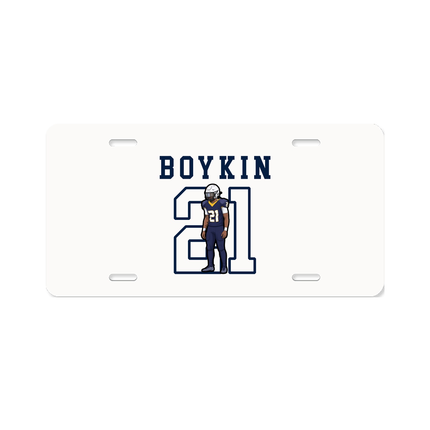 License Plate — Shirsey in Classic