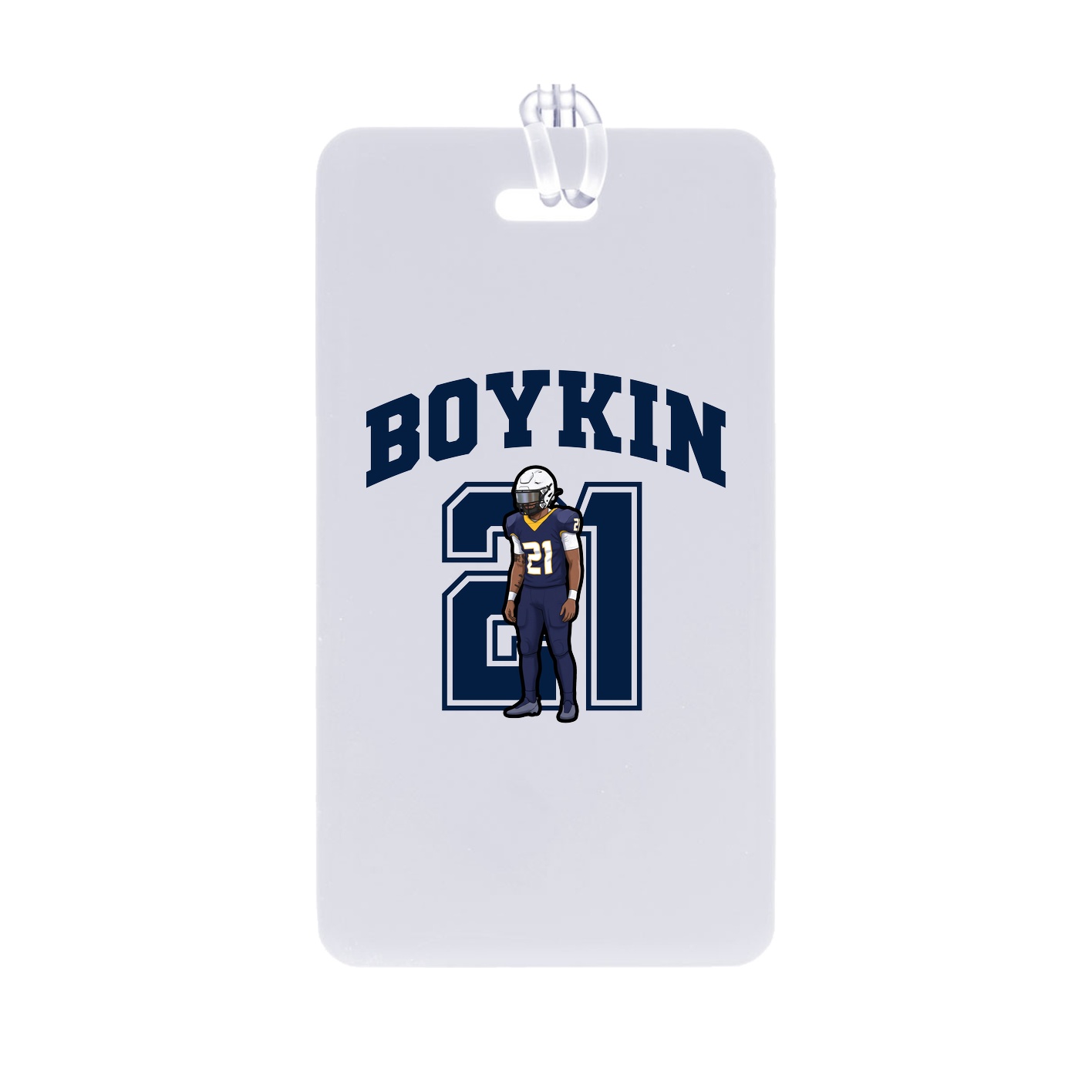 Bag Tag — Number in Classic