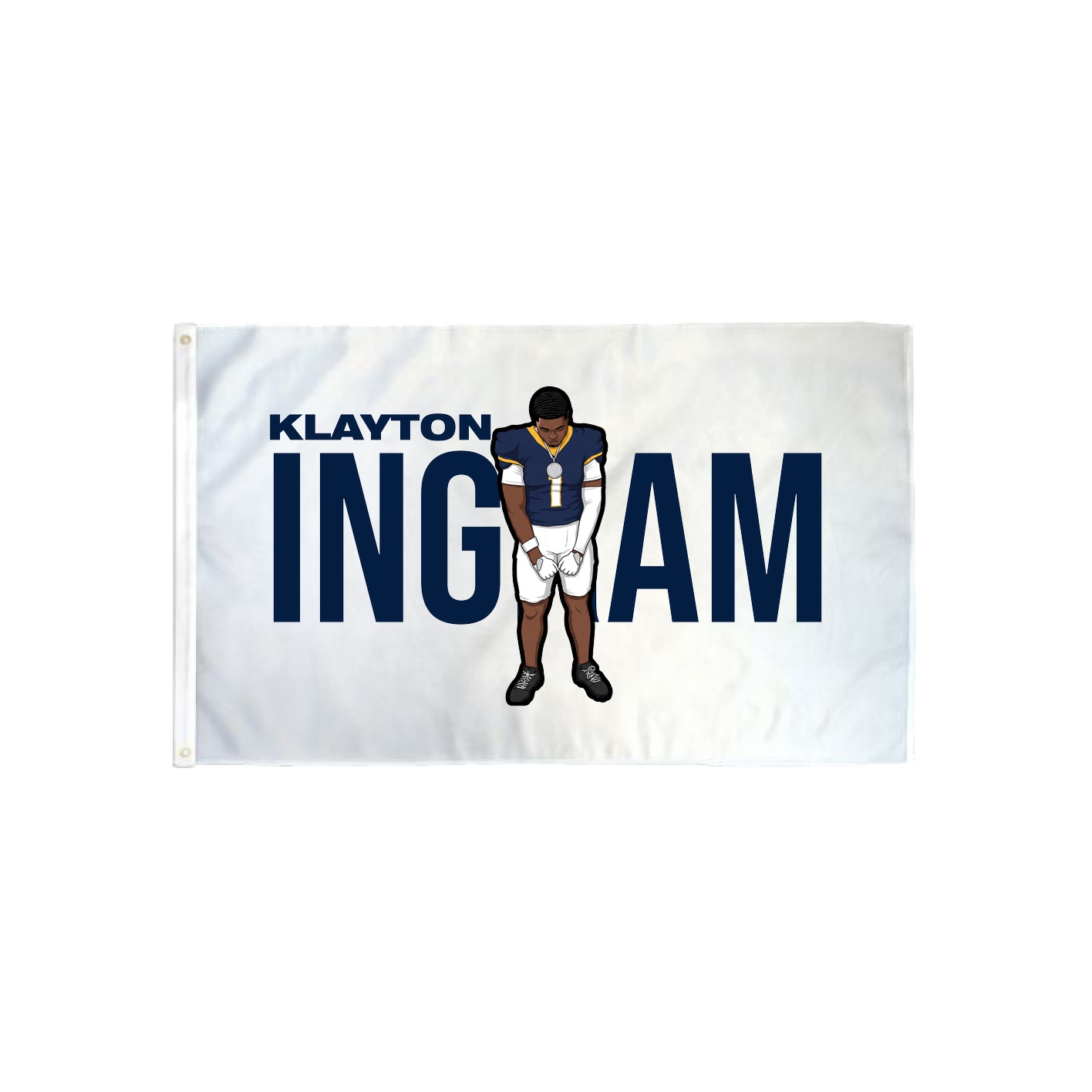 3x5 Flag — Player Name in Classic