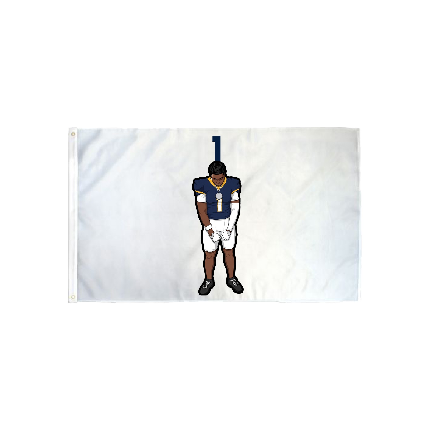 3x5 Flag — Number Top in Classic