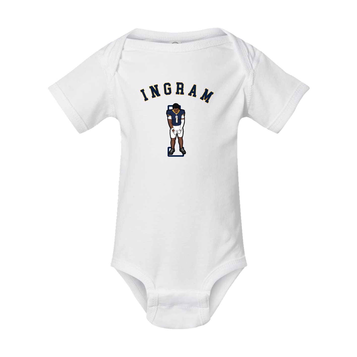Baby Onesie — Shirsey Arch in White
