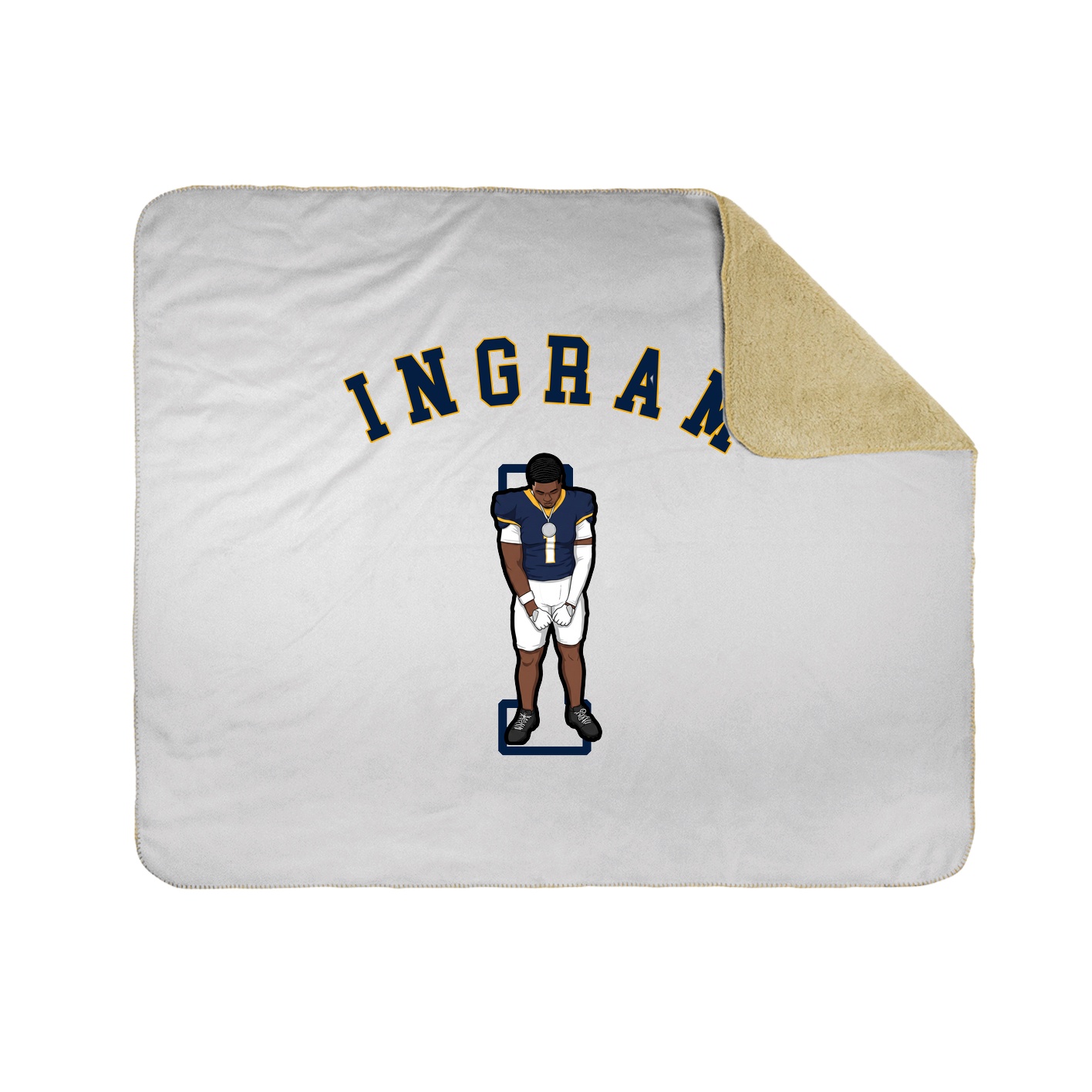 Throw Blanket — Shirsey Arch in White