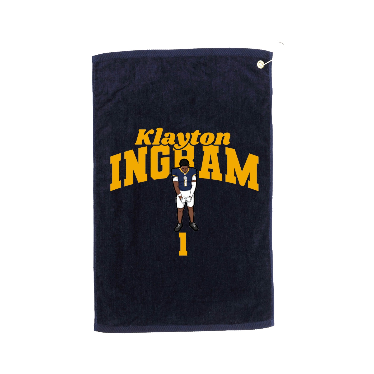 Golf Towel — Signature Arch in Navy