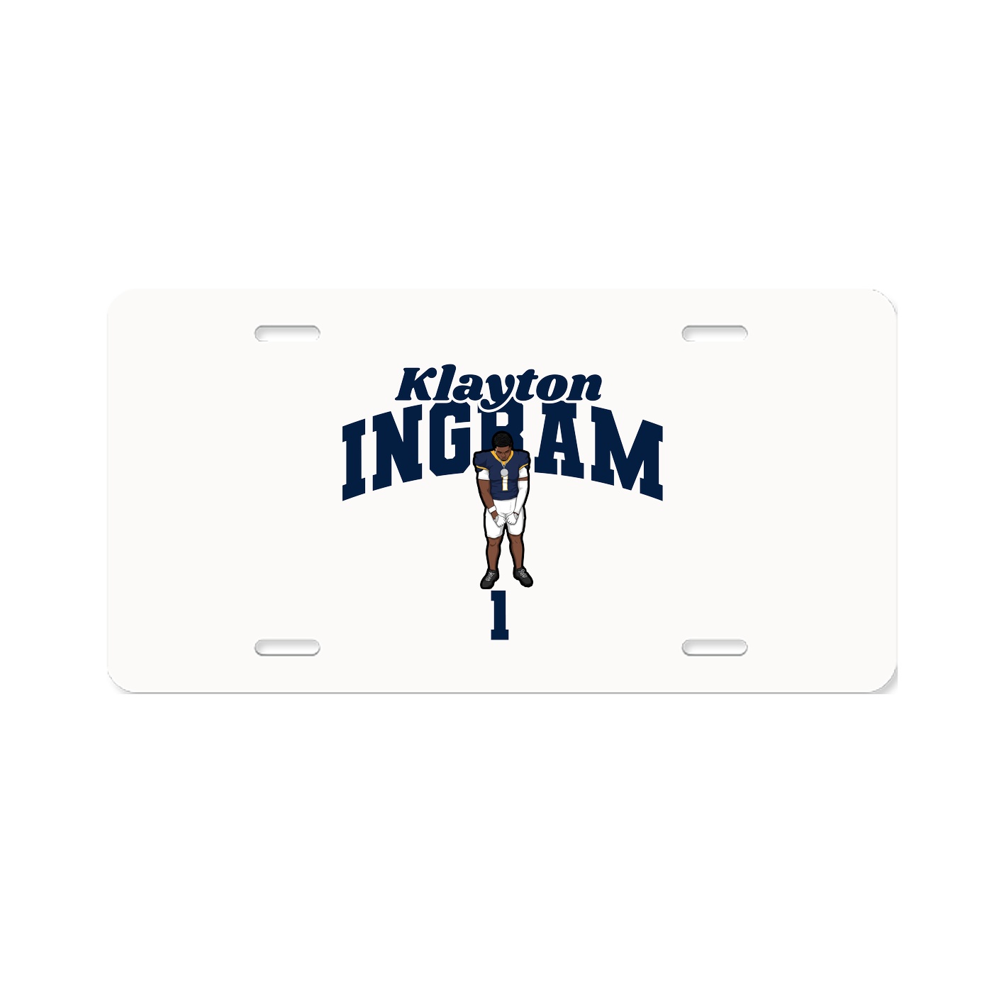 License Plate — Signature Arch in Classic