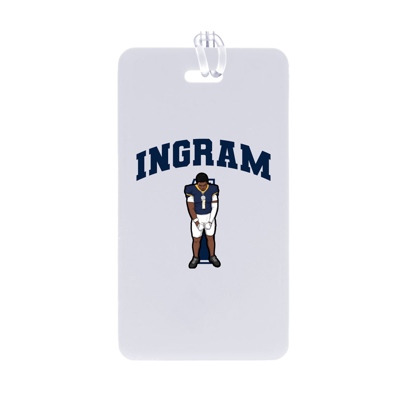 Bag Tag — Number in Classic