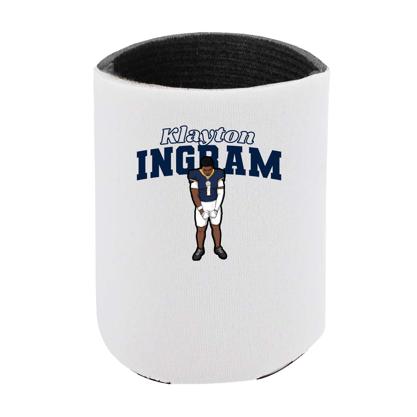 Can Holder — Name Arch in White