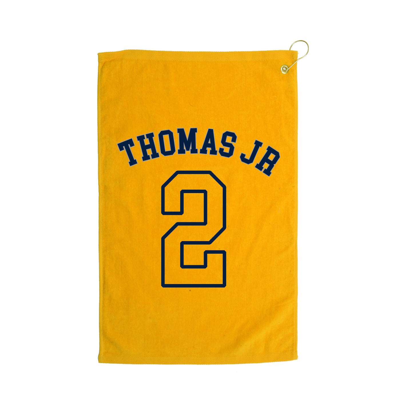 Golf Towel — Shirsey Arch in Gold