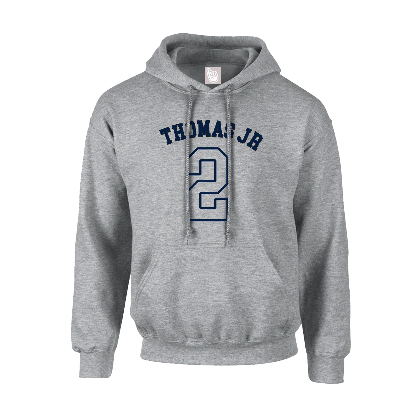 Youth Hoodie — Shirsey Arch in Grey