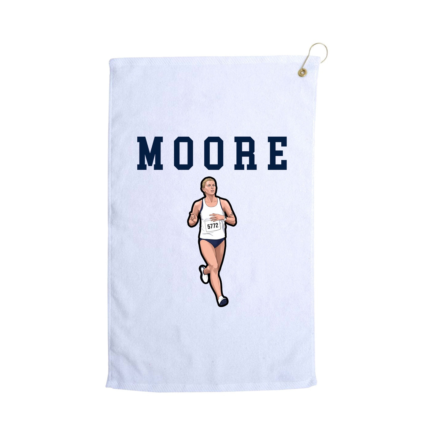 Golf Towel — Shirsey in White