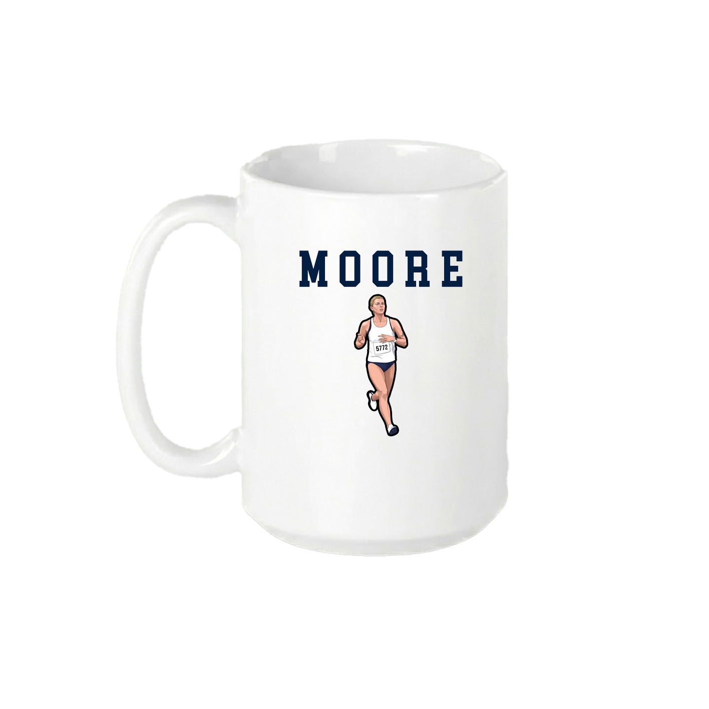 15oz Coffee Mug — Shirsey in White