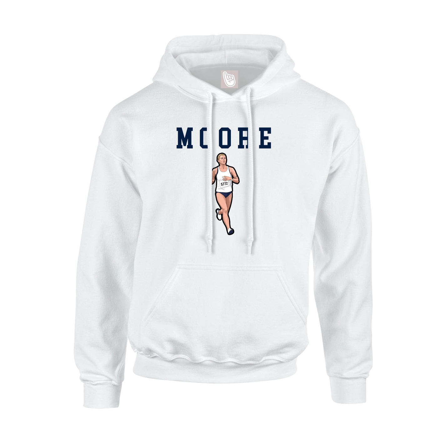 Hoodie — Shirsey in White