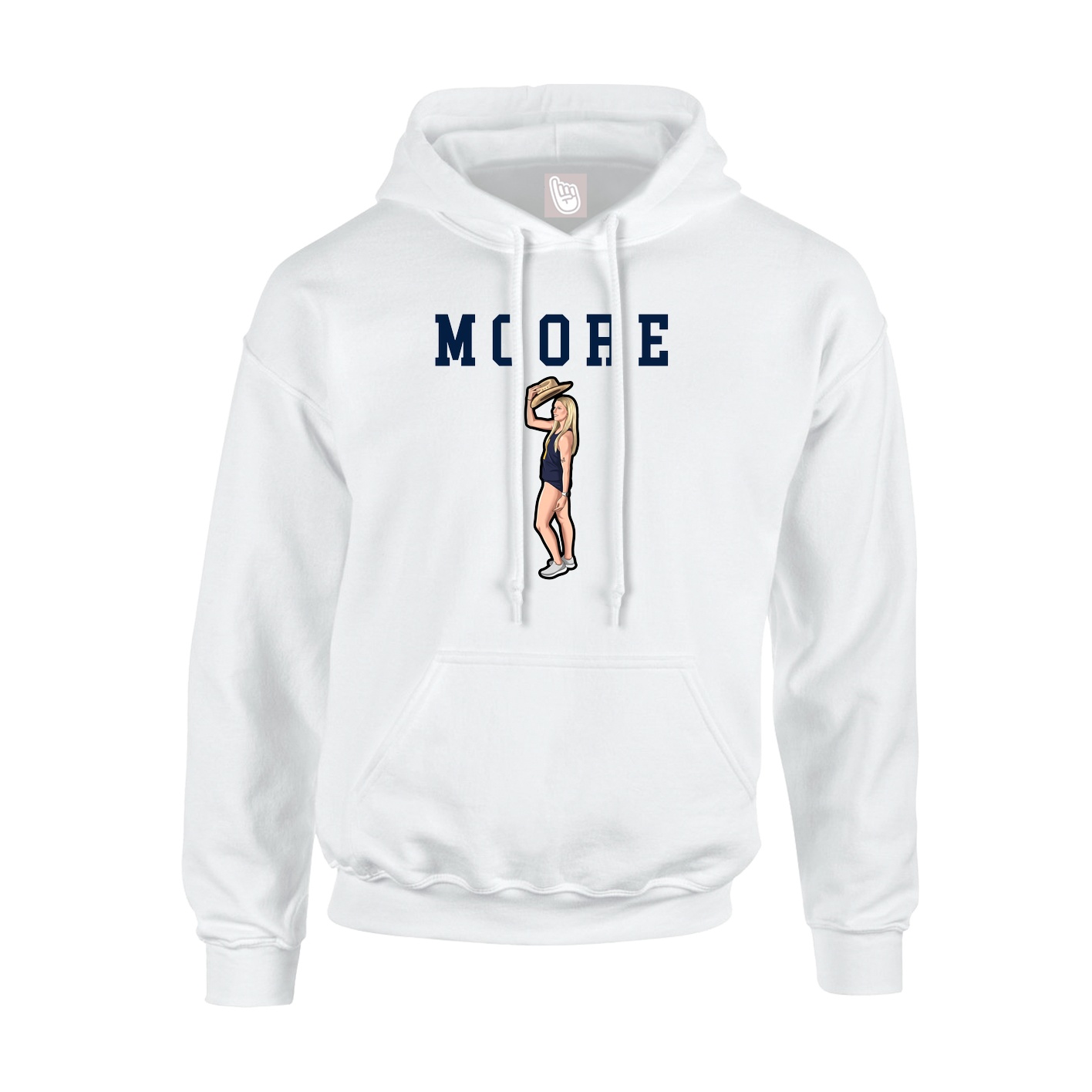 Youth Hoodie — Shirsey in White