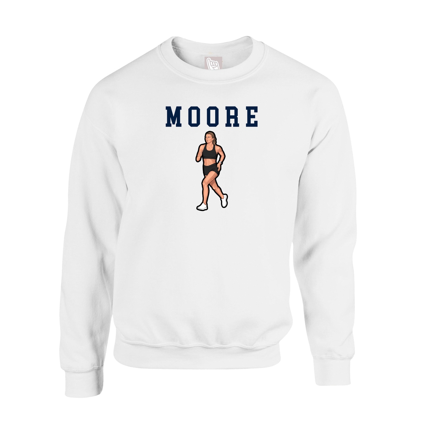 Fleece Crew — Shirsey in White