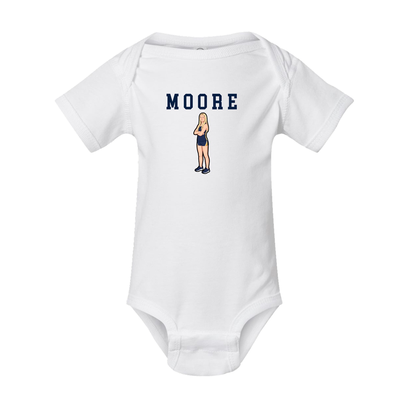 Baby Onesie — Shirsey in White