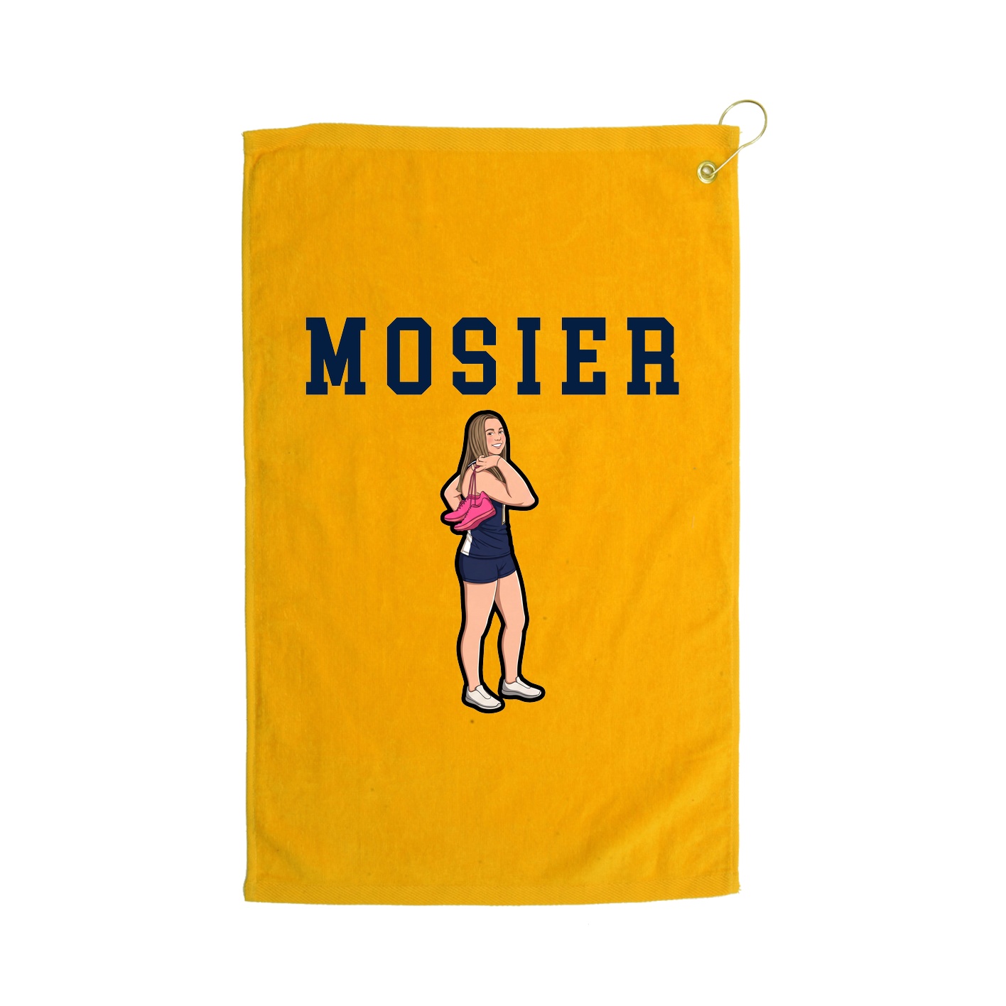 Golf Towel — Shirsey in Gold