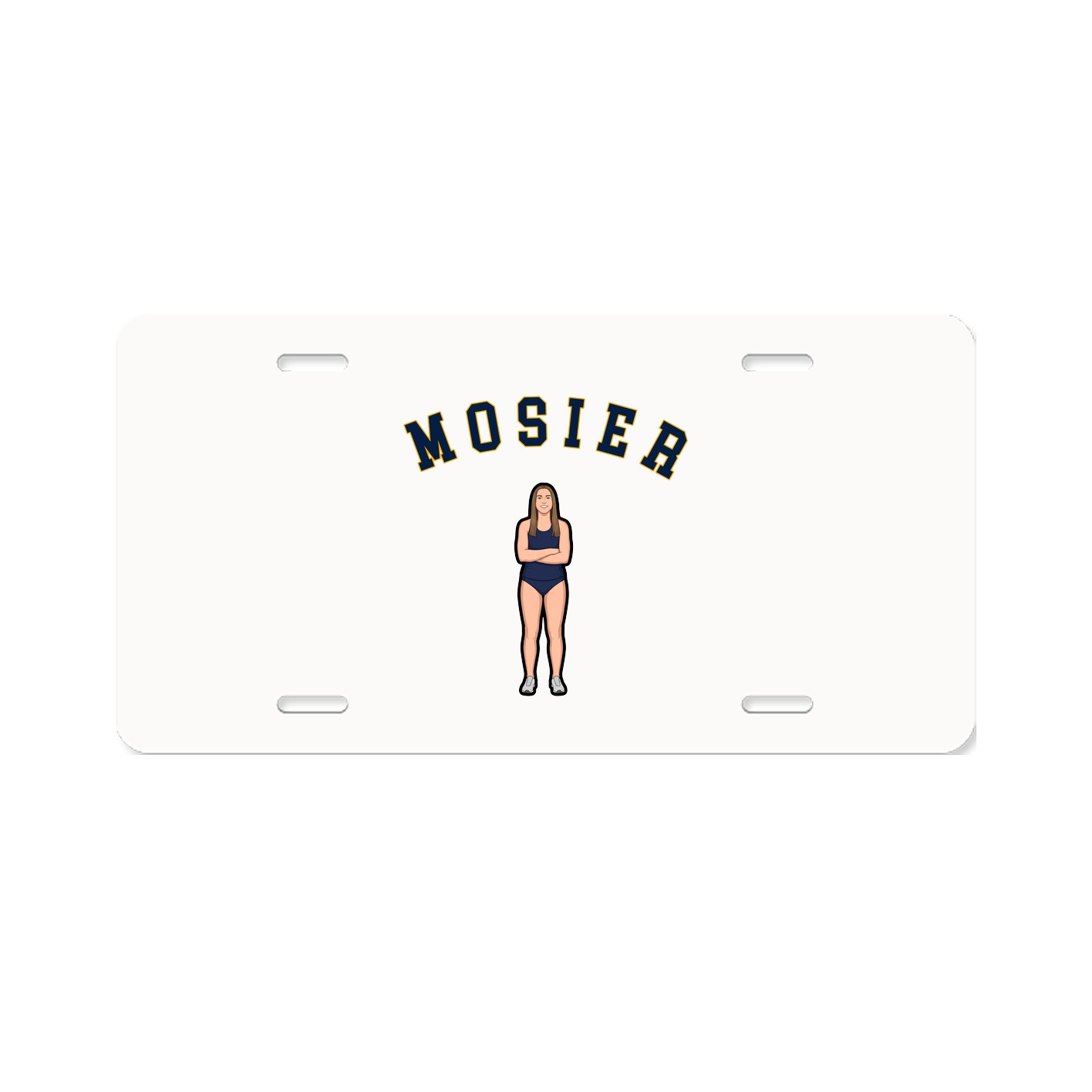 License Plate — Shirsey Arch in Classic