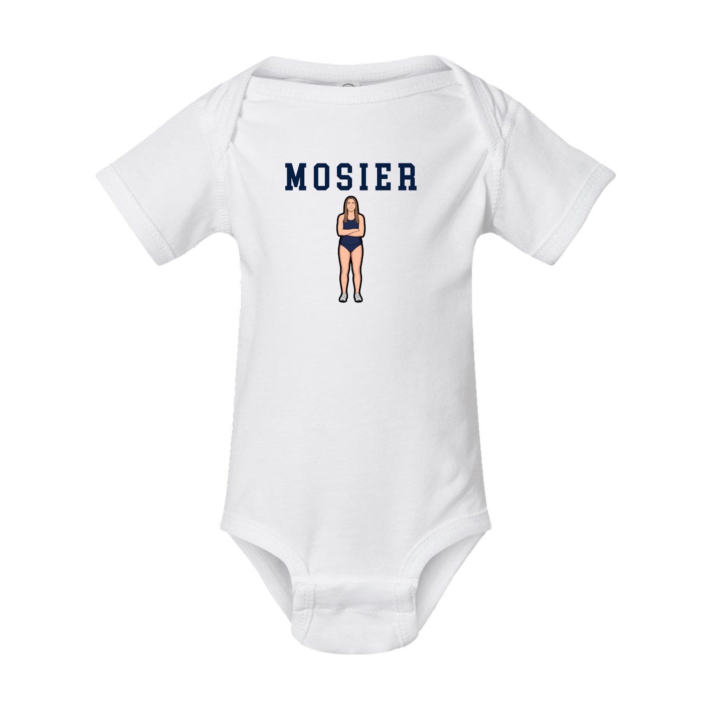 Baby Onesie — Shirsey in White