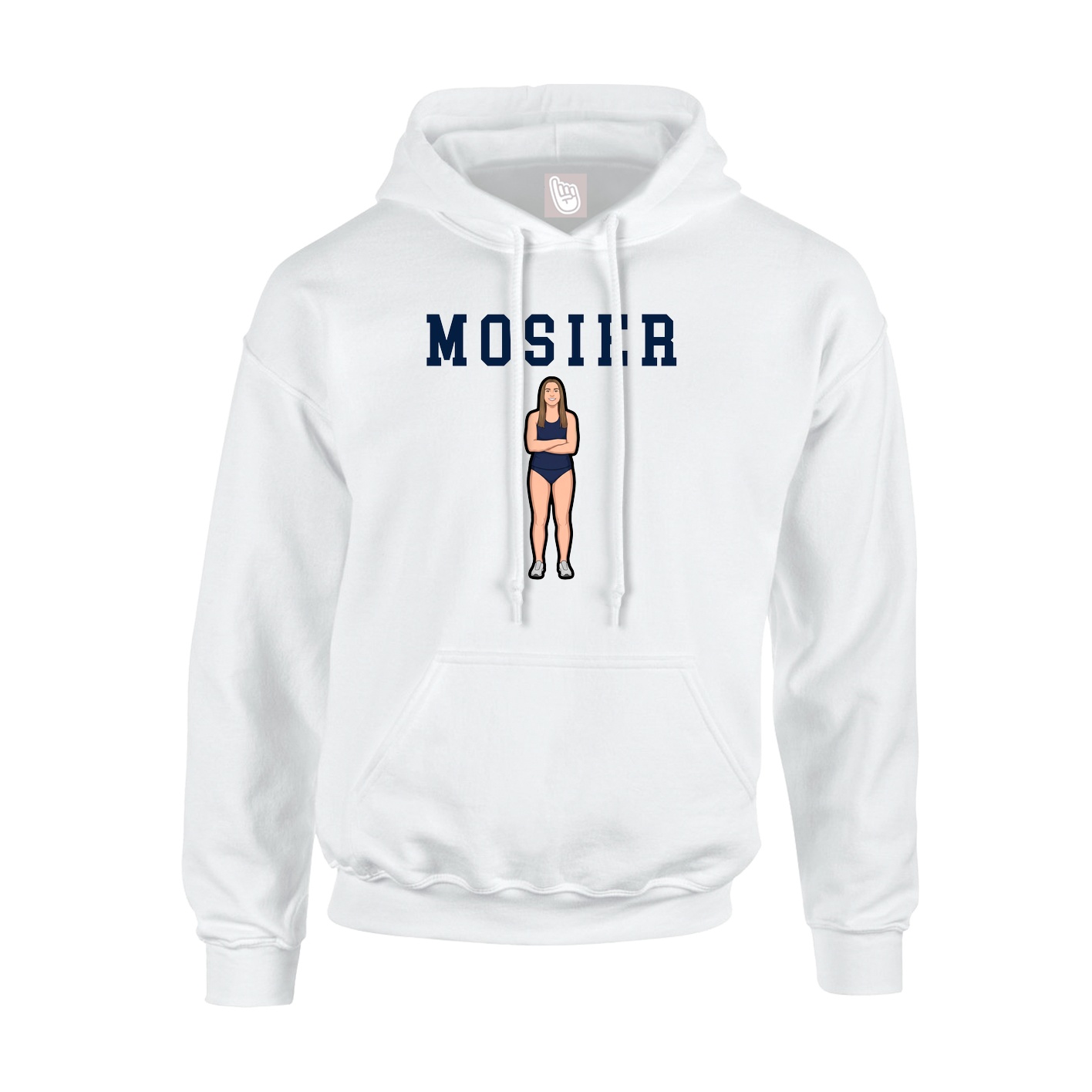 Youth Hoodie — Shirsey in White