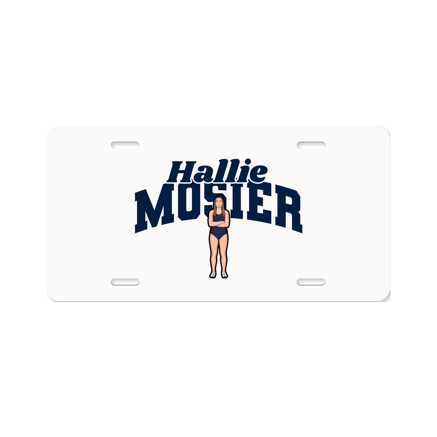 License Plate — Signature Arch in Classic