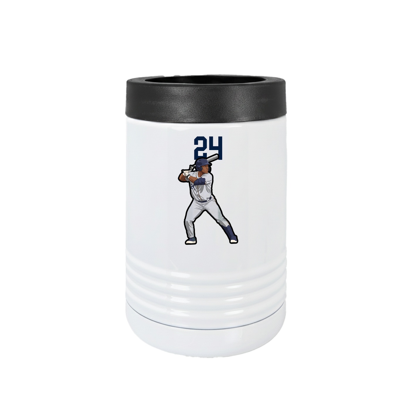Beverage Holder — Number Top in White