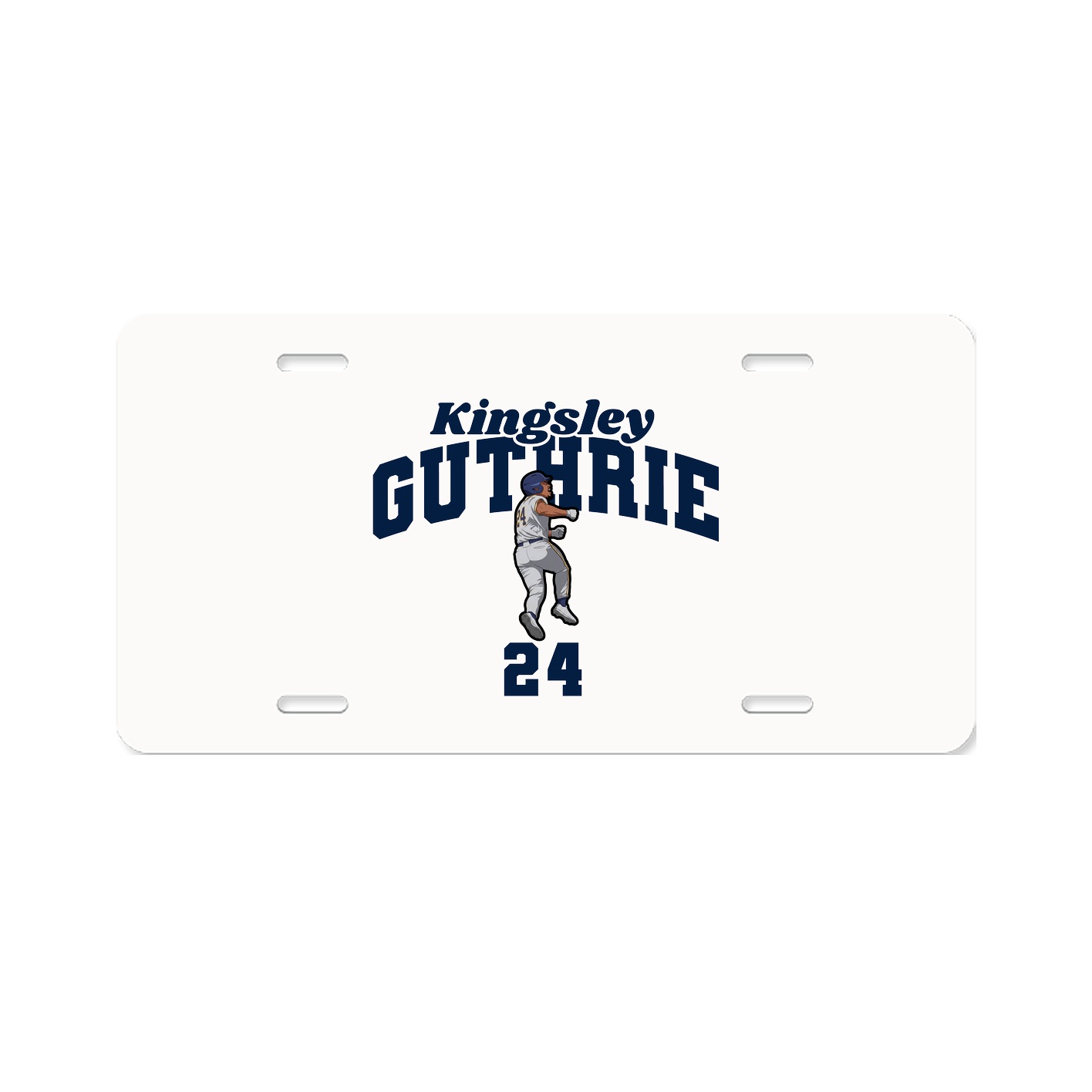License Plate — Signature Arch in Classic