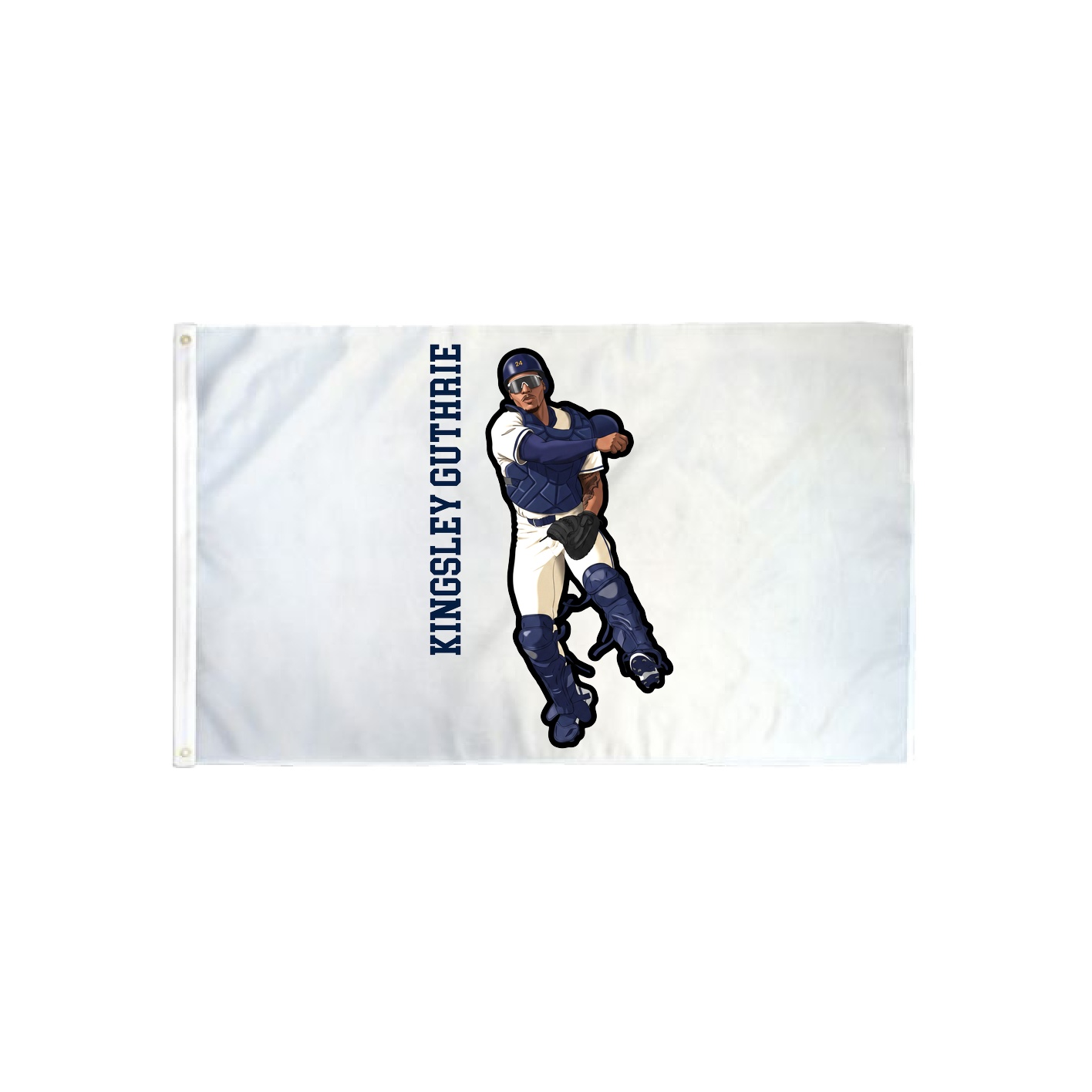 3x5 Flag — Name Vertical in Classic