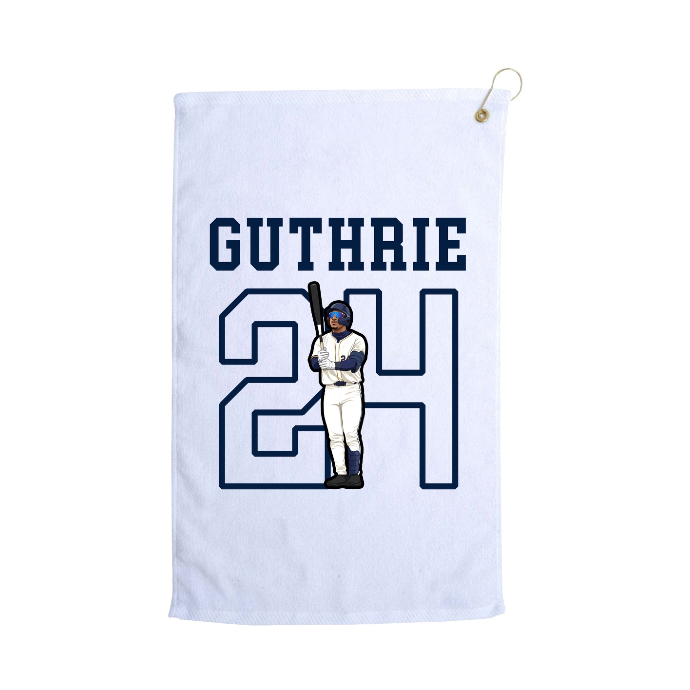 Golf Towel — Shirsey in White