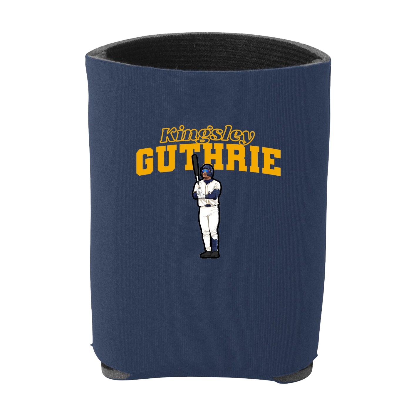 Can Holder — Name Arch in Navy