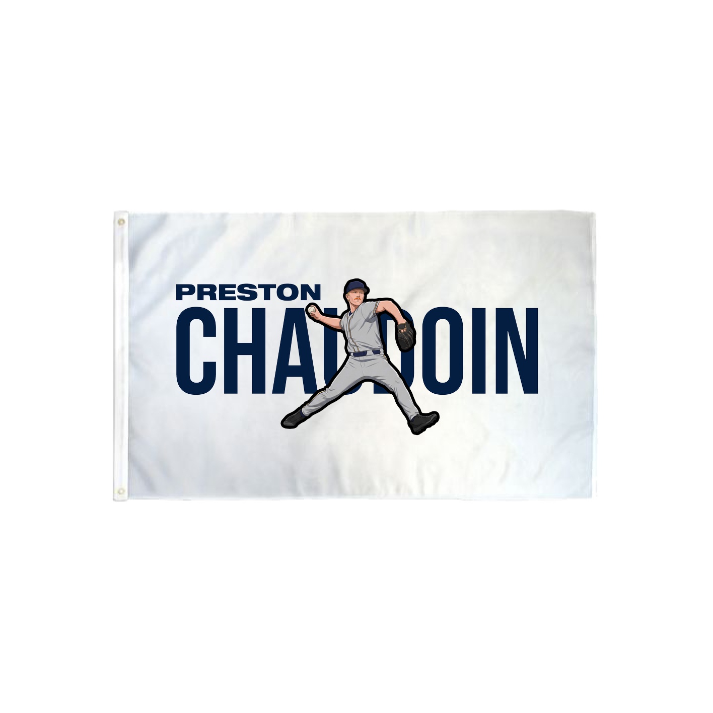 3x5 Flag — Player Name in Classic