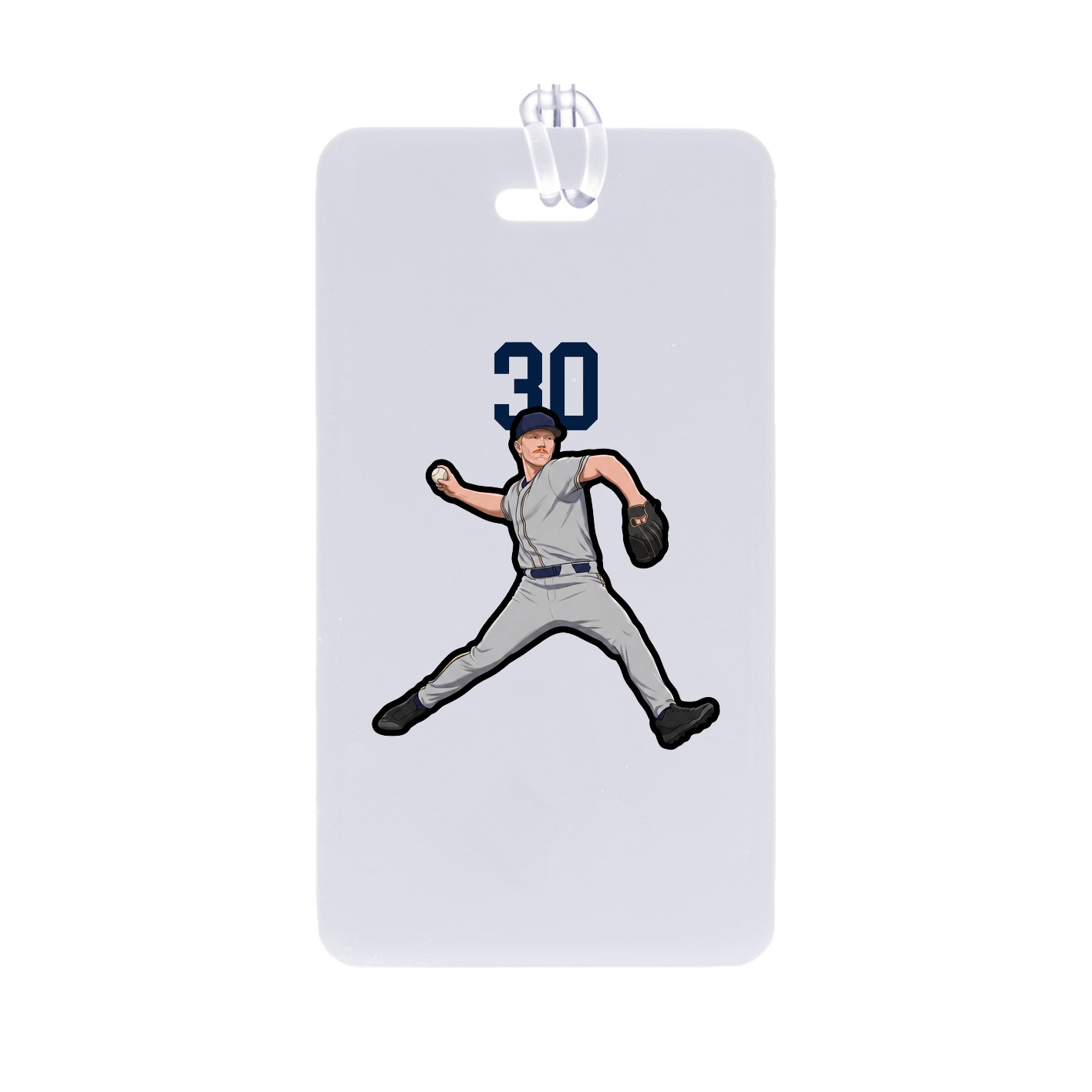 Bag Tag — Number Top in Classic