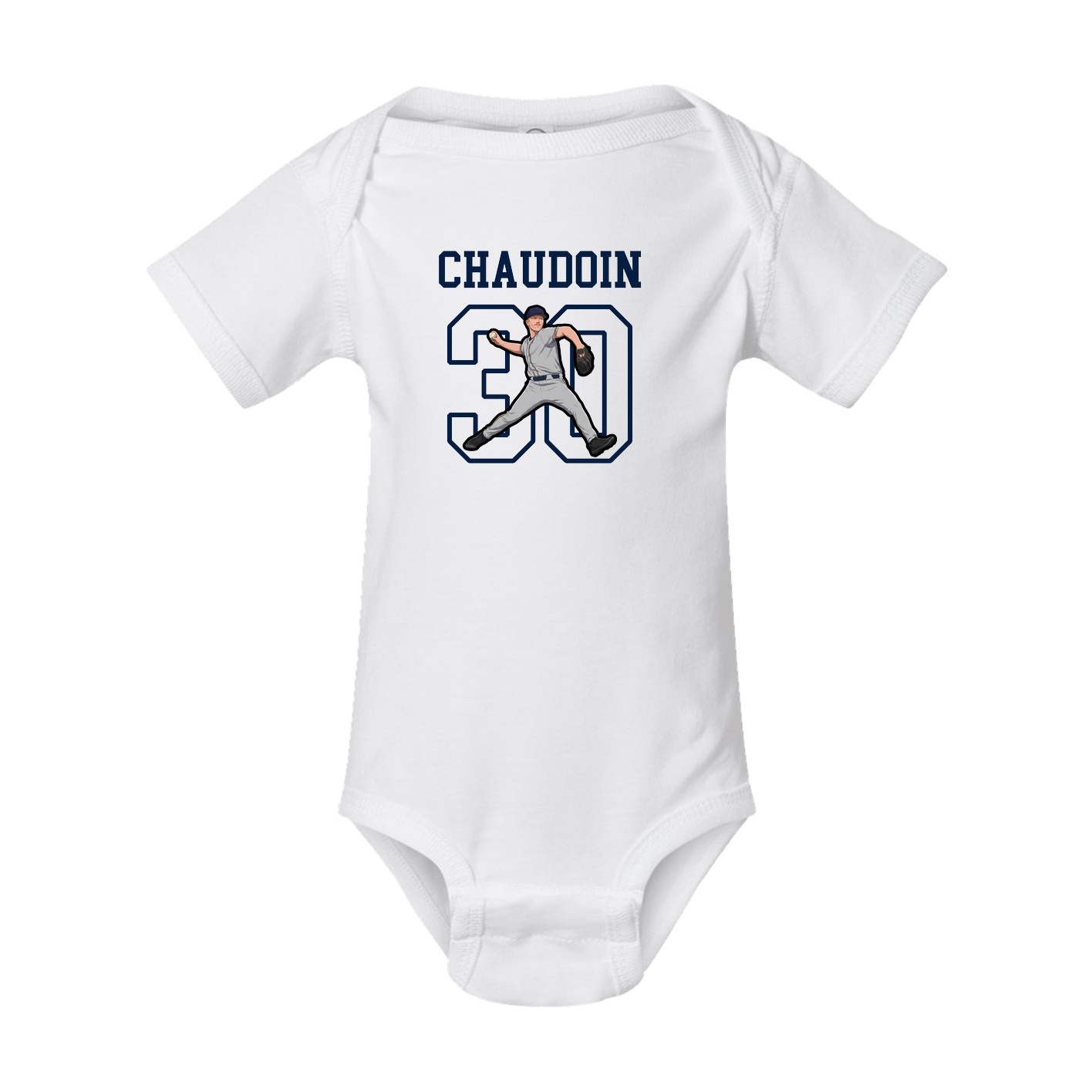 Baby Onesie — Shirsey in White